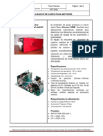 Ficha Tecnica Analizador de Gases