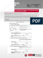 SB-16-030 DTC P20DE Workshop Manual Correction