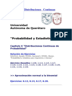 Capítulo-6 - Distribuciones Continuas: "Probabilidad y Estadistica"