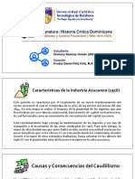 Caudillismo, ocupación EEUU y acuerdos financieros en RD (1900-1924