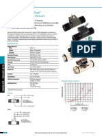 Ft-110 Series - Turboflow Economical Flow-Rate Sensors