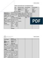 Programación de Clases 2° Semestre (25 Julio - 26 de Agosto)