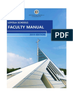 2019 LS Faculty Manual