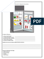 Whats in The Fridge Grammar Drills Picture Description Exercises Warme 59317