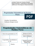 Aula Atualizada - Propriedades Volumétricas de Fluidos Puros