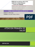 Atencion Primaria de Salud