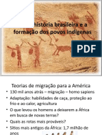 A Pré-História Brasileira e A Formação Dos Povos