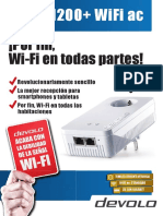 Dev dLAN1200 WiFiac Productsheet ES 0914 04