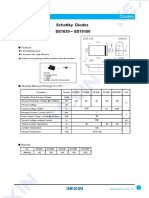 SMD Type Diodes: Schottky Diodes SS1020 SS10100