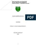 Guía Específica Guaraní - Clase 09-07-2020