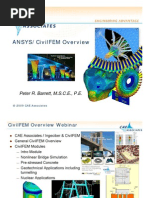 Download CivilFEM Overview by Jun Zhou SN58445854 doc pdf