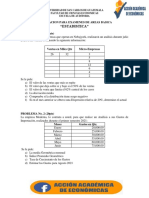 "Estadistica": Preparacion para Examenes de Areas Basica