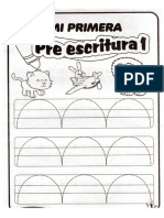 Cuadernillo de Preescritura para Preescolar