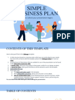 Simple Business Plan by Slidesgo