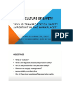 A Culture of Safety