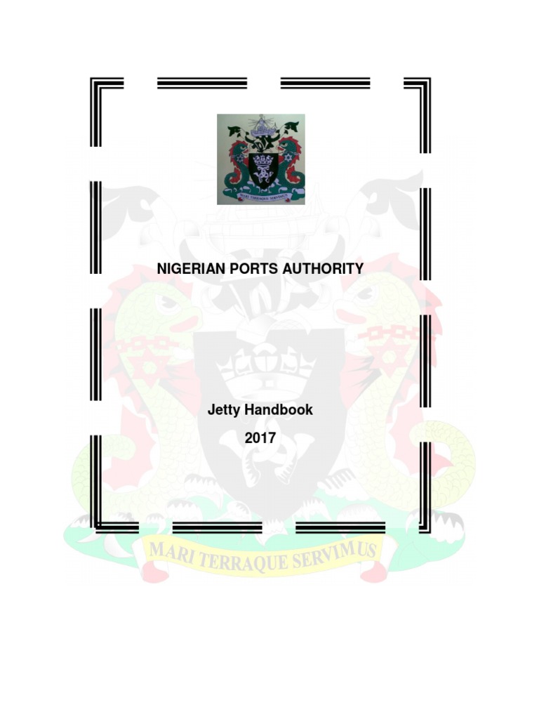 Jetty Handbook: Construction & Operation Guide | PDF | Finance & Money ...