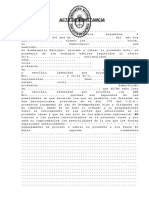 Acta Constancia