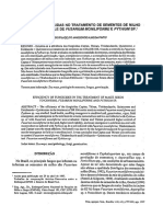 Controle de Fusarium e Pythium em sementes de milho