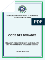 CEMAC Code Des Douanes 2020 v1