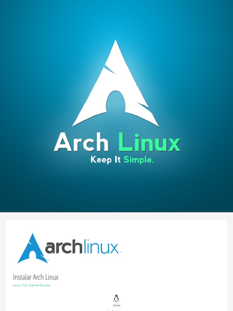 Guia de Instalação do Arch Linux | PDF | Sistema de Nomes de Domínio ...