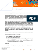 ANEXO No. 1 GUÍA IDENTIFICACIÓN DE ÁREAS DE SALUD