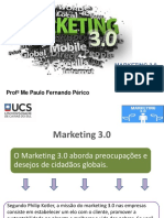 O Marketing 3.0 e a visão de valor compartilhado