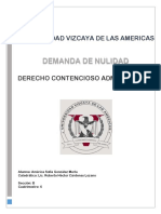 Demanda de nulidad de certificado de zonificación