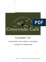 Crescendo Cafe Business Plan