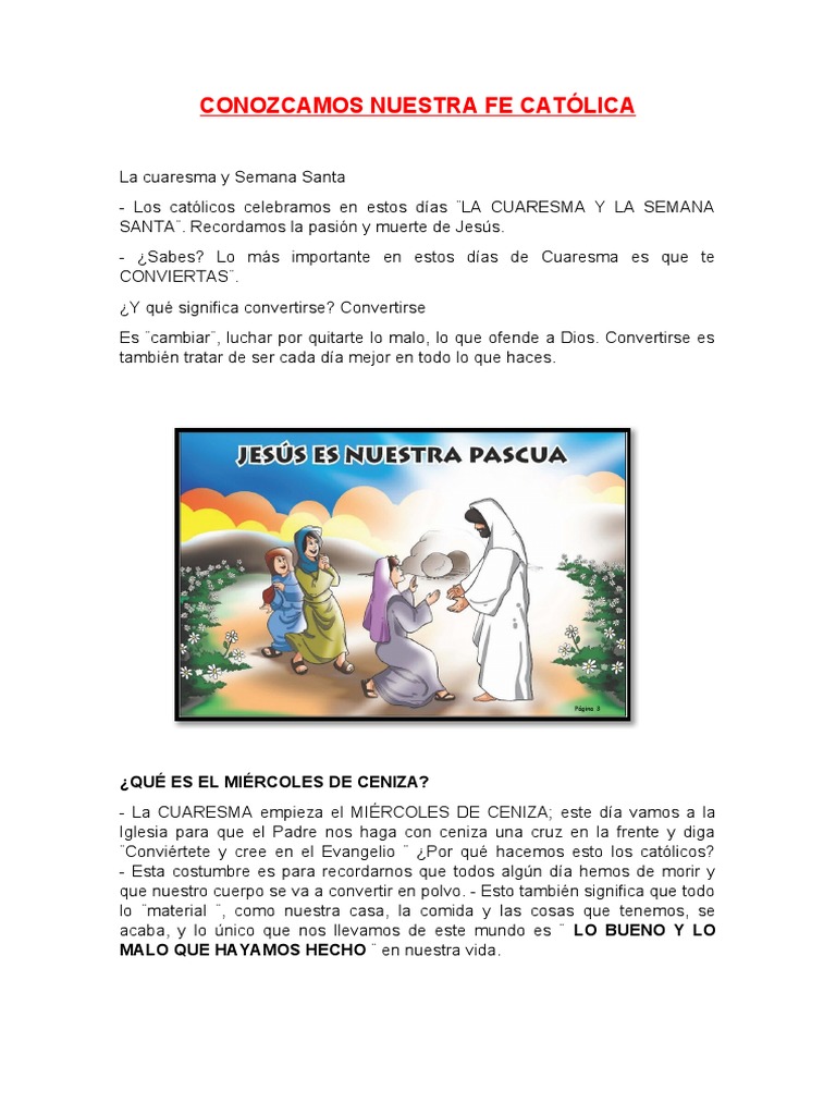 Semana Santa | PDF | Prestado | Pascua de Resurrección