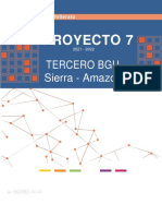Proyecto - Interdisciplinario - 7 - Tercero - Bgu