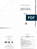 Tomo I Derecho Comercial Dominicano 292 Pags PDF