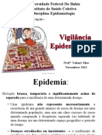 Aula 14 - VigilÂncia Epidemiológica