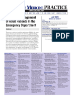 Ventilator Management of Adult Patients in The Emergency Department