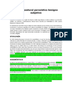 VPPB Subjetivo (Resumen Paper)