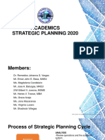 Academics Strat Plan 2020 2025