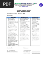 T I (T TI) : Facilitate Learning Session Focus Group Discussion