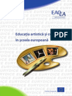 Educatia artistica si culturala in scoala europeana