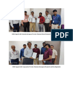 MOU Signed With Garuda Aerospace PVT - LTD, Chennai (Drone Research and Development)