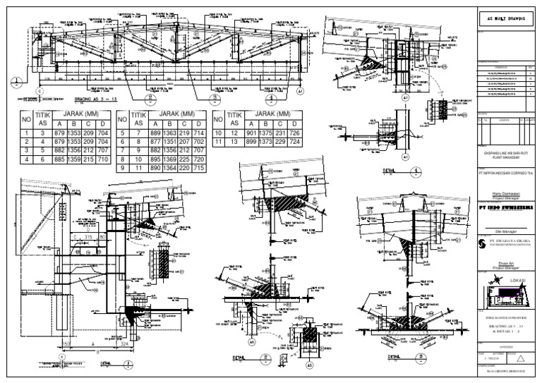 Steel Bracing for Moriah Hills Project | PDF