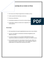 Ventajas y Desventaja de Un Motor en Línea