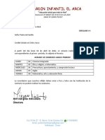 Horario de Examenes 1° Primer Periodo 2022