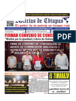Periódico Noticias de Chiapas, Edición Virtual Jueves 28 de Julio de 2022