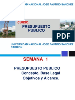 PPT SEMANA 1 El Presupuesto Público