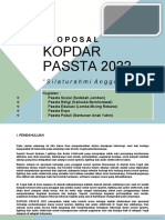 Proposal KOPDAR PASSTA 2022