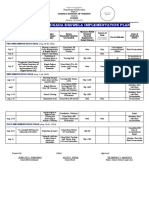 2022 School Brigada Eskwela Implementation Plan: Department of Education