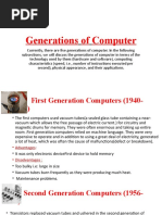 Generation of Computer