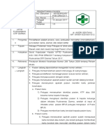 7.1.1.1 Sop Pendaftaran Pasien