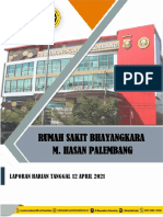 Laporan Harian 12 April Rumah Sakit Bhayangkara M. Hasan Palemban