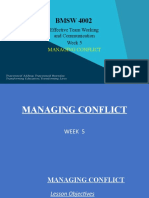 Managing Conflict