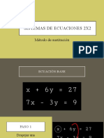 Metodo de Sustitución, Arely - PPTM